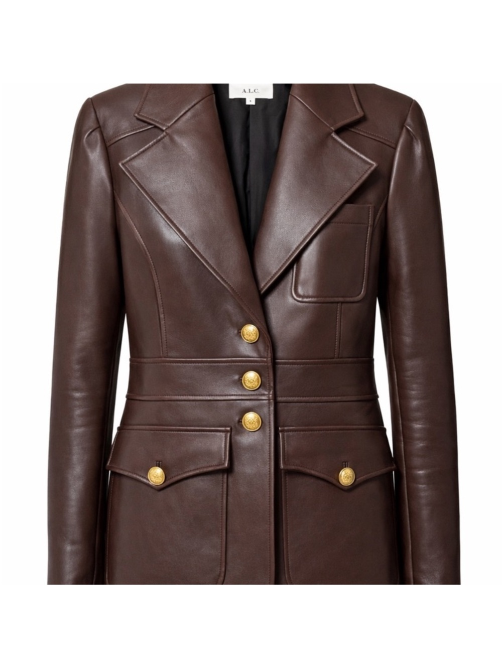 A.L.C. Amelia Leather Blazer/Jacket